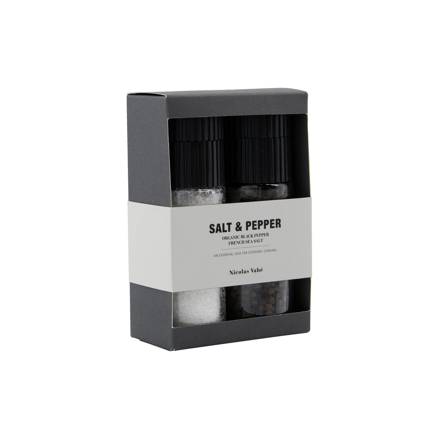 Salt & organic black pepper