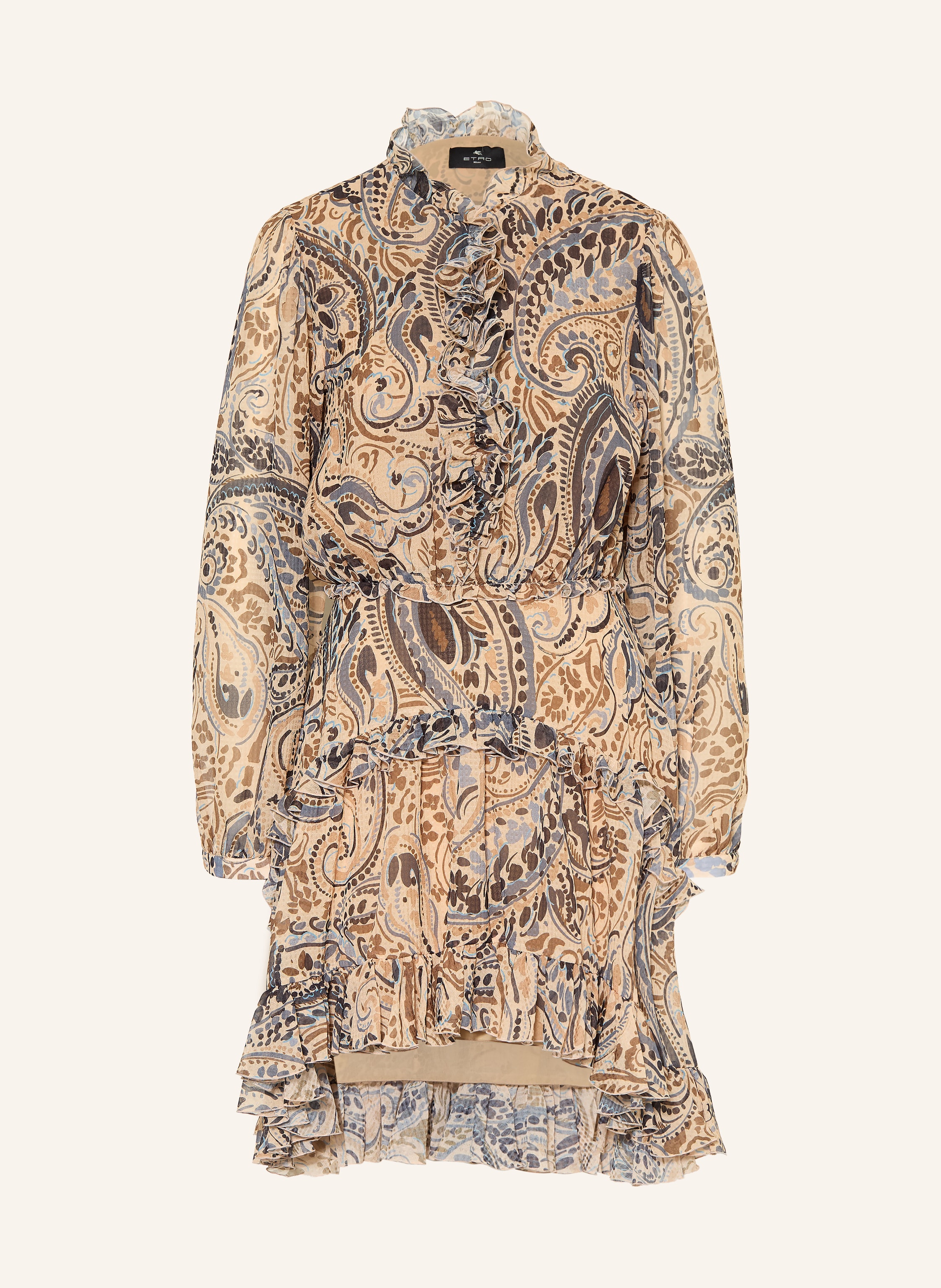ETRO Cocktailkleid mit Rüschen