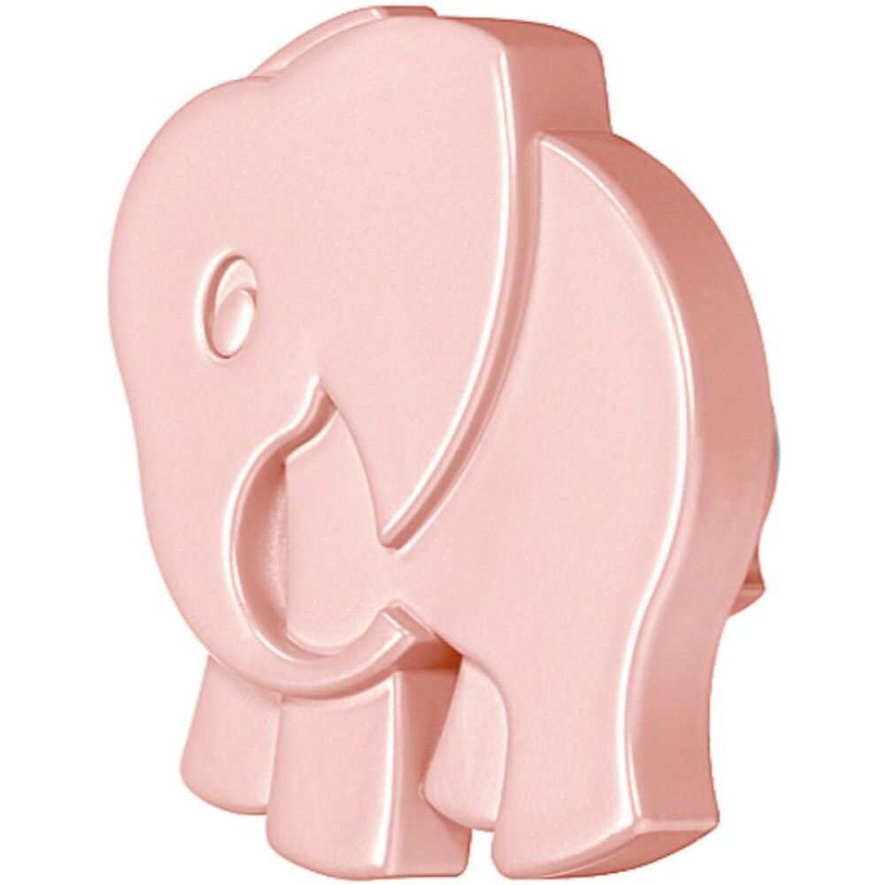MØBELKNOTT ELEFANT 52X25MM LYSROSA
