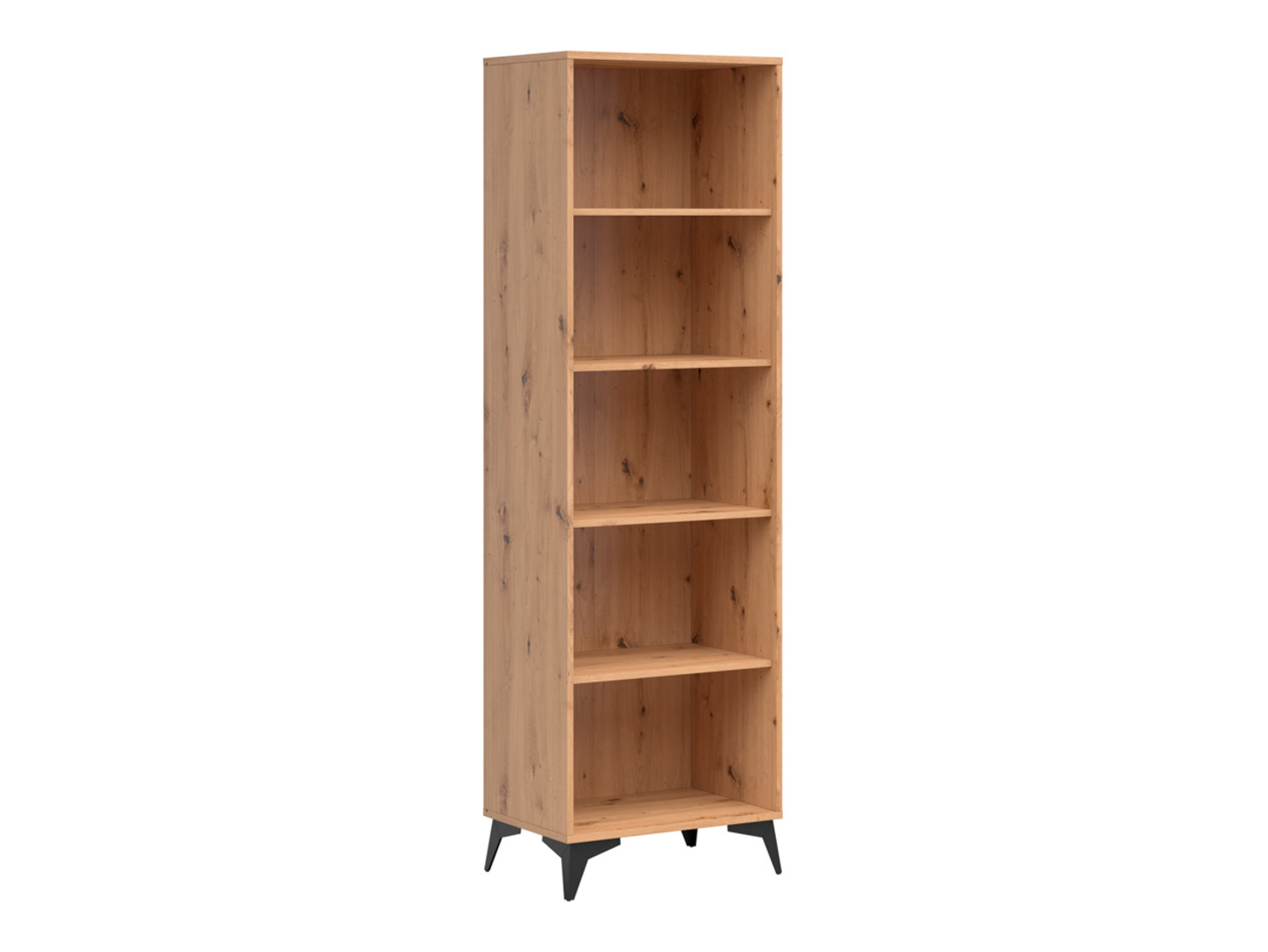 Regał Lamea 60 cm z 4 półkami dąb artisan