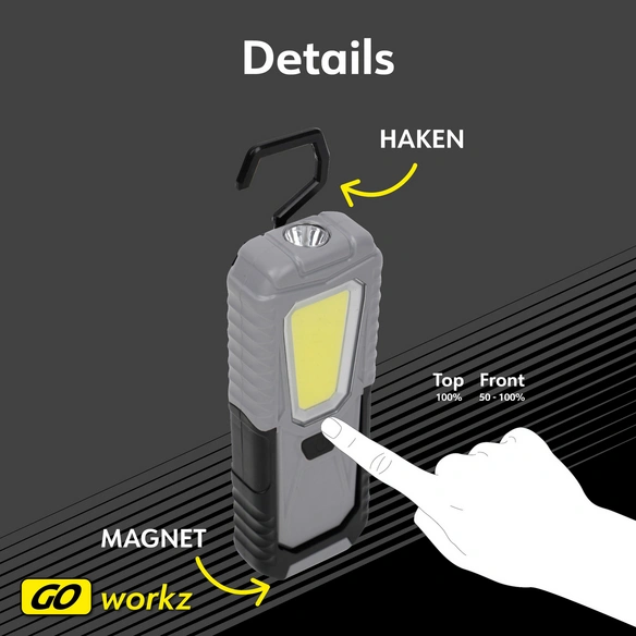 LED-Arbeitsleuchte, 4 W, 6500 K