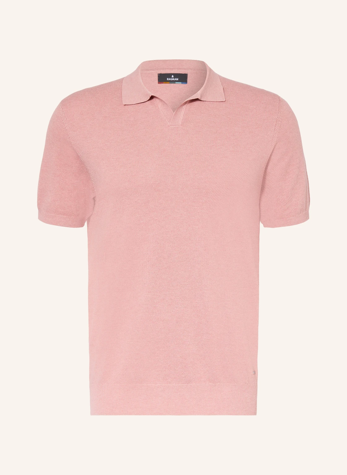 RAGMAN Strick-Poloshirt