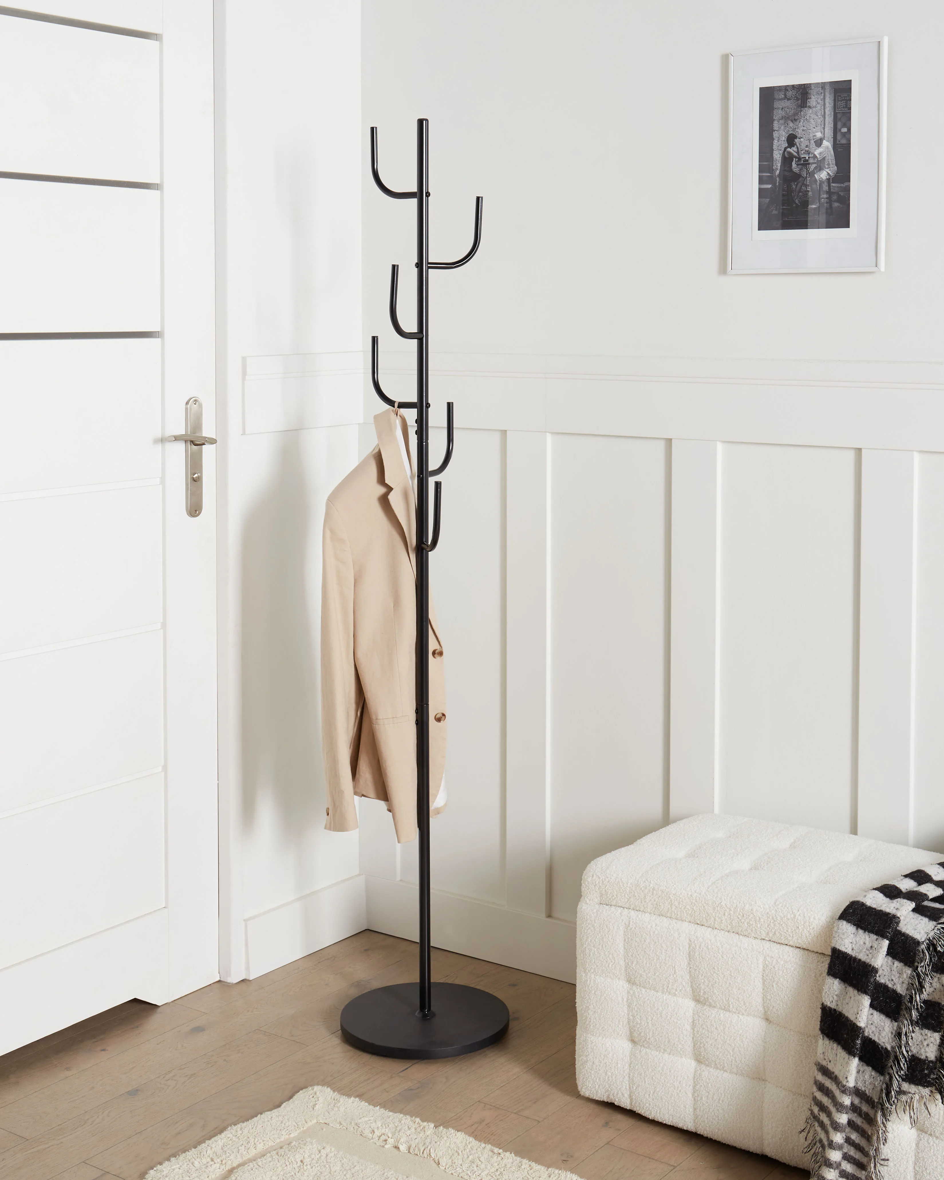 Coat Stand FLAGLER Black