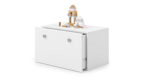 Coffre à jouets Inga - Espace de rangement sécurisé et élégant pour la chambre d'enfant