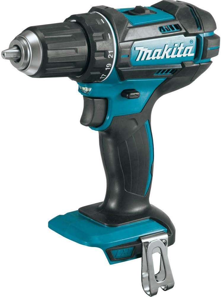 Makita XFD10Z 18V LXT Lithium-Ion Cordless Driver-Drill, Tool Only, 1/2, Variable Speed