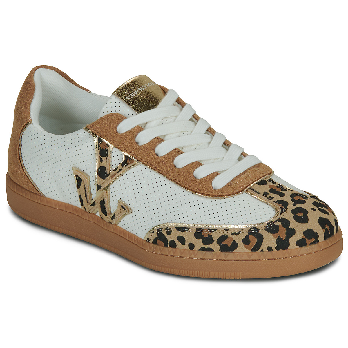 Vanessa Wu - AURA - White / Camel / Leopard