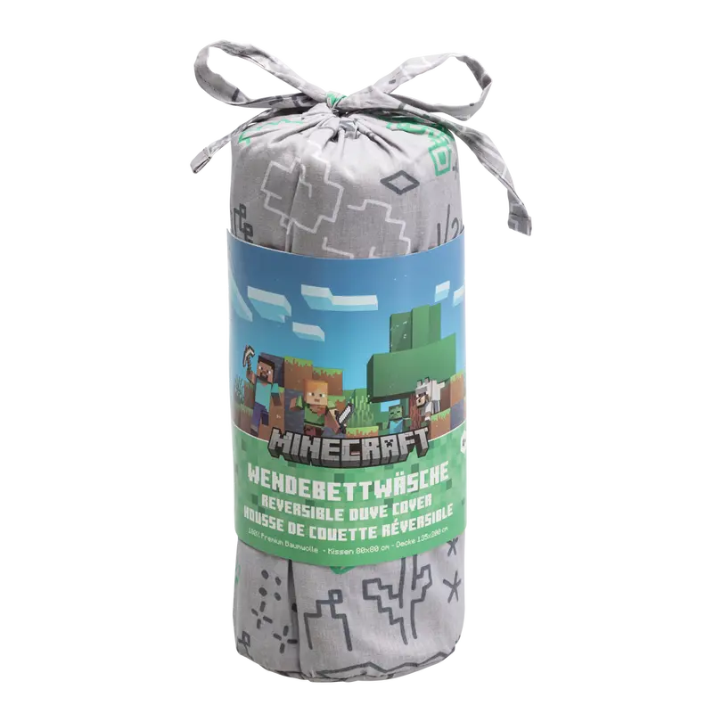 Bettwäschegarnitur Minecraft