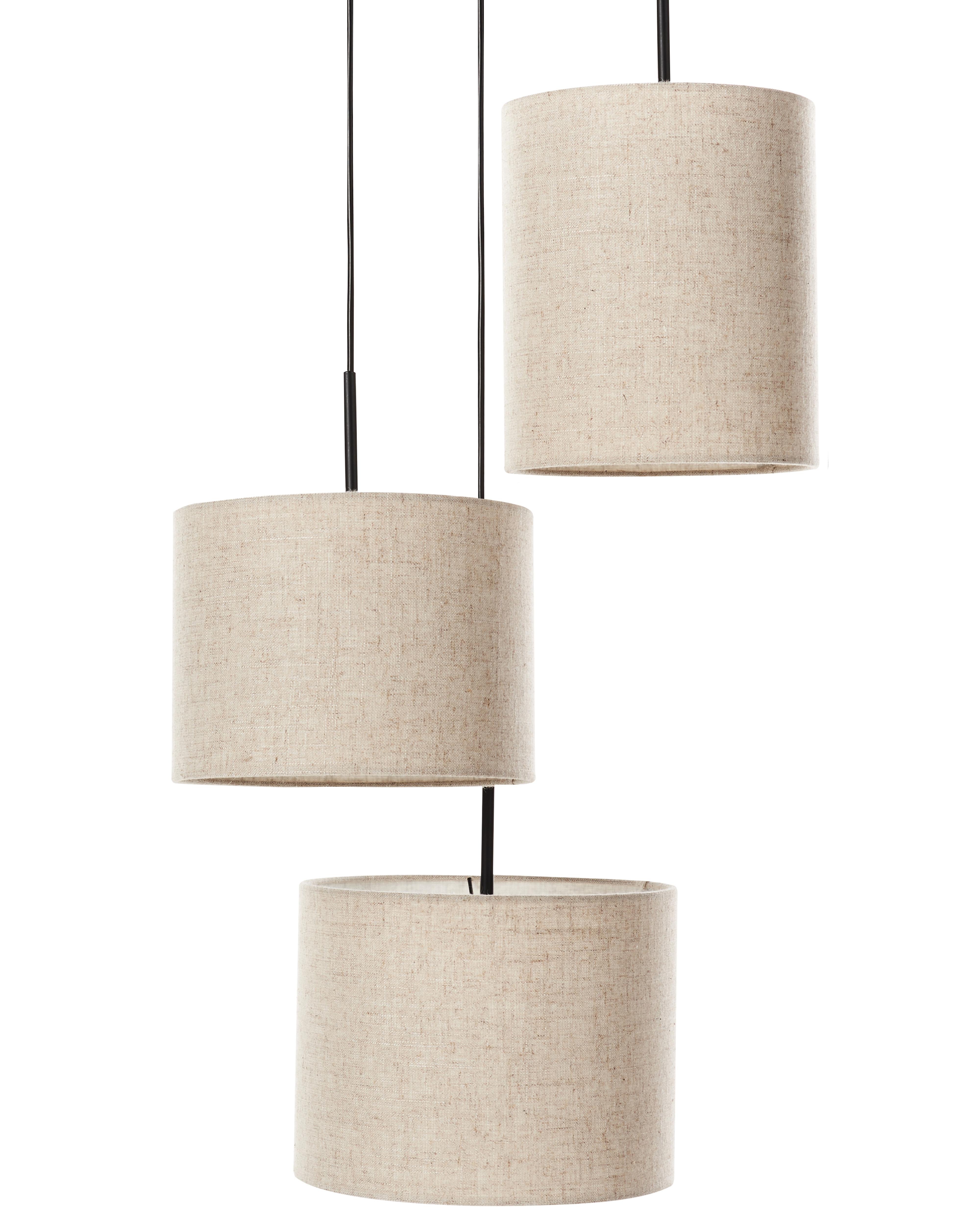 Pendant Lamp PARGUAZA Linen Light Beige