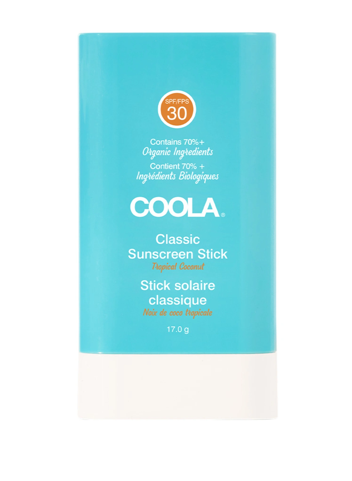 COOLA CLASSIC SUNSCREEN STICK TROPICAL COCONUT SPF 30