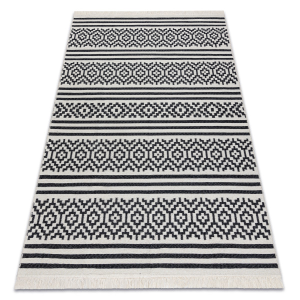 Dywan TWIN 22996 Geometryczny, pasy bawełna, dwustronny 60x90 cm