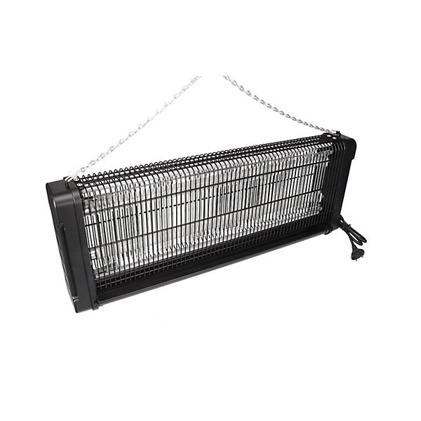 Destructeur d'insectes Electrique Noir 40W Anti-Moustique 150m2 Silencieux PEREL
