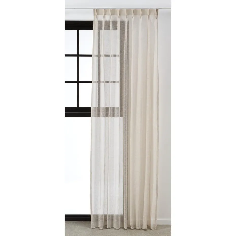 Kwantum Inbetweens | Gordijnen | Inbetween Jamie  Naturel