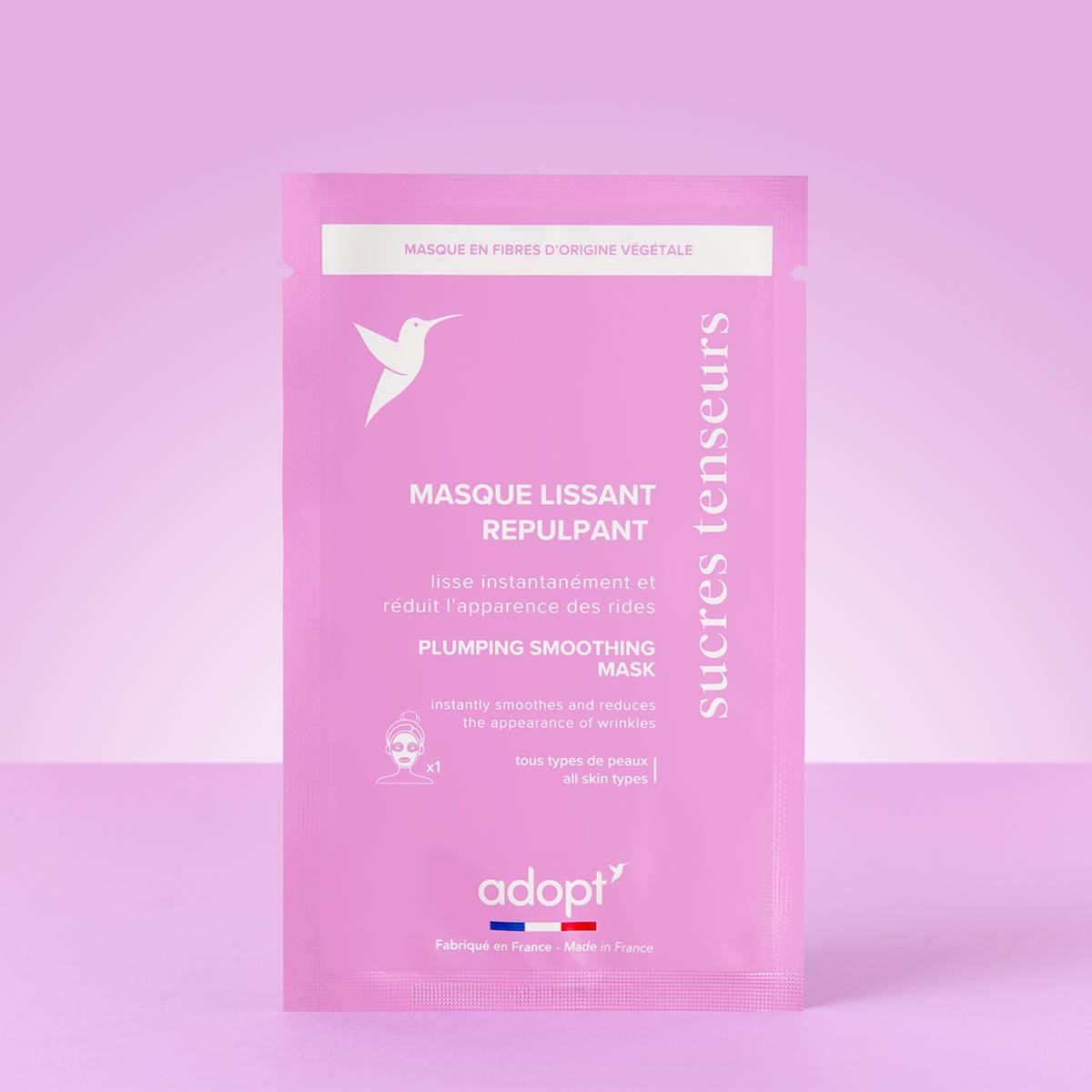 Lissante & RepulpanteMasque Lissant Repulpant 14 ml aux sucres tenseurs, lisse instantanément et réduit l'apparence des rides