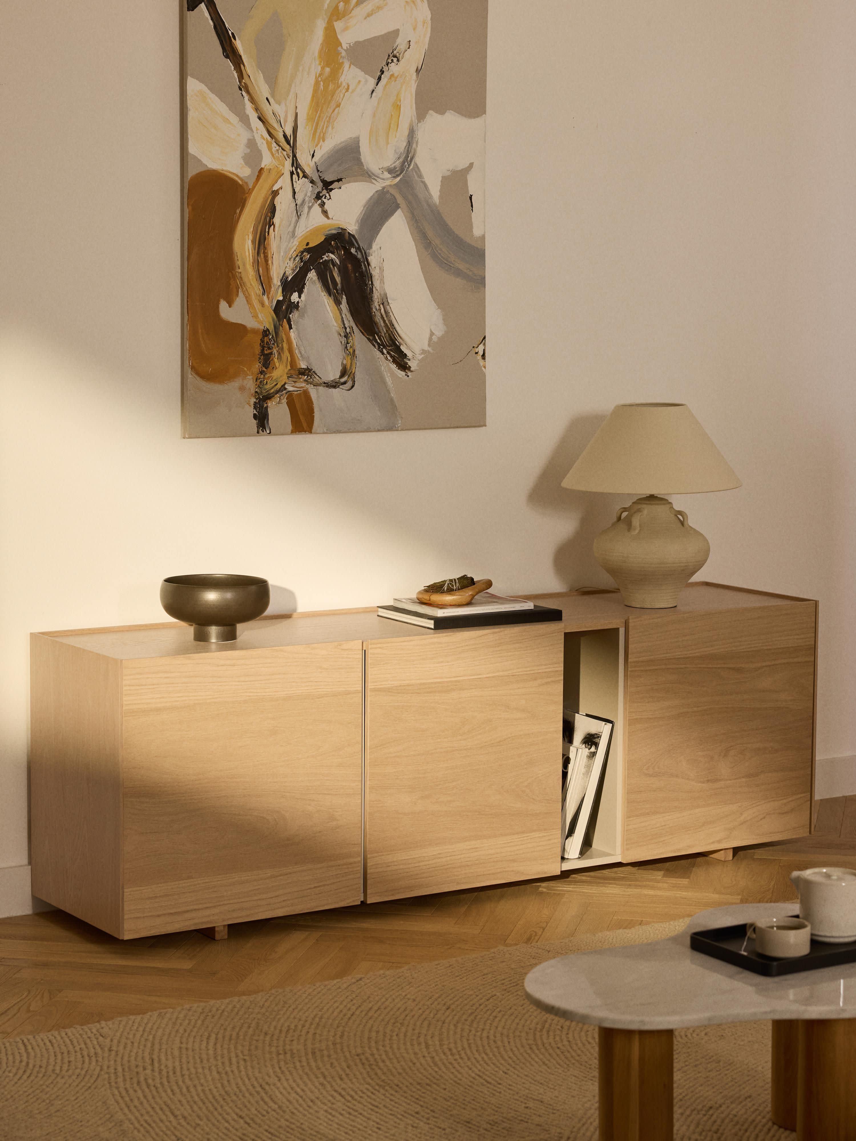 Holz-Sideboard Larsen