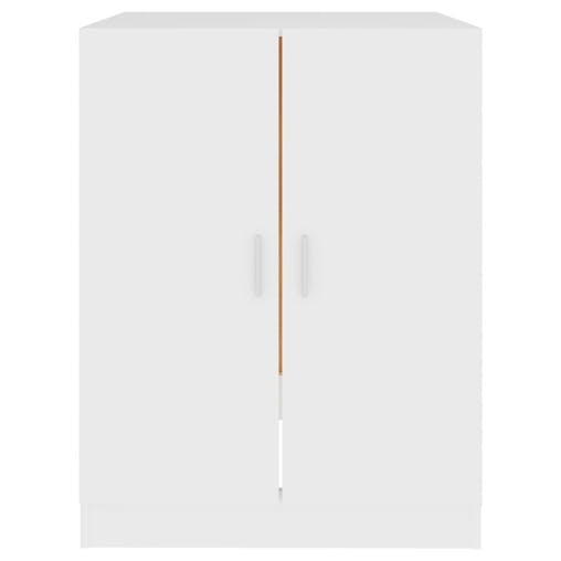 NNEVL Washing Machine Cabinet White 71x71.5x91.5 cm