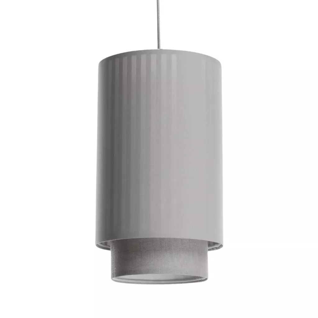 Lampa wisząca DUO LAMI LINE 20 szara