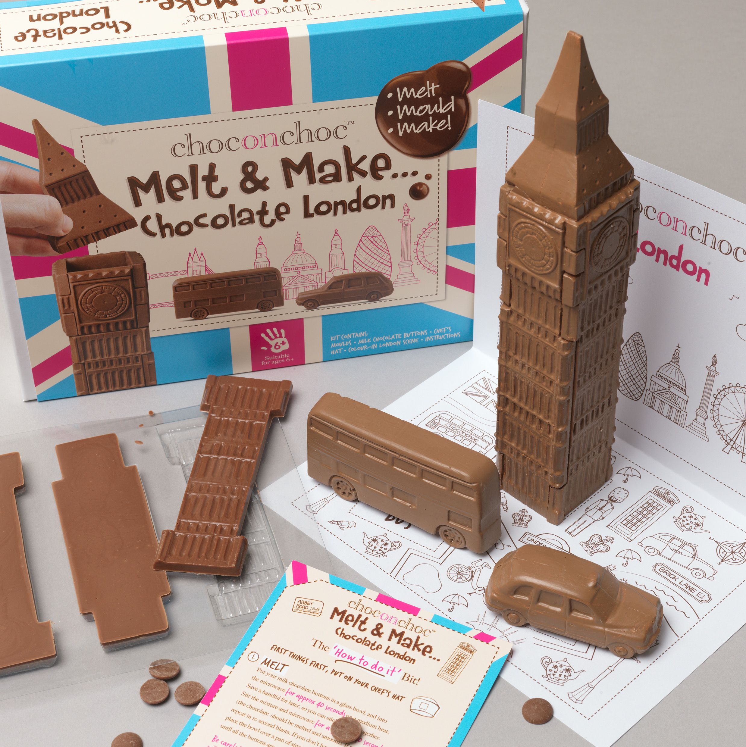 CHOC ON CHOC Melt And Make Your Own Chocolate London