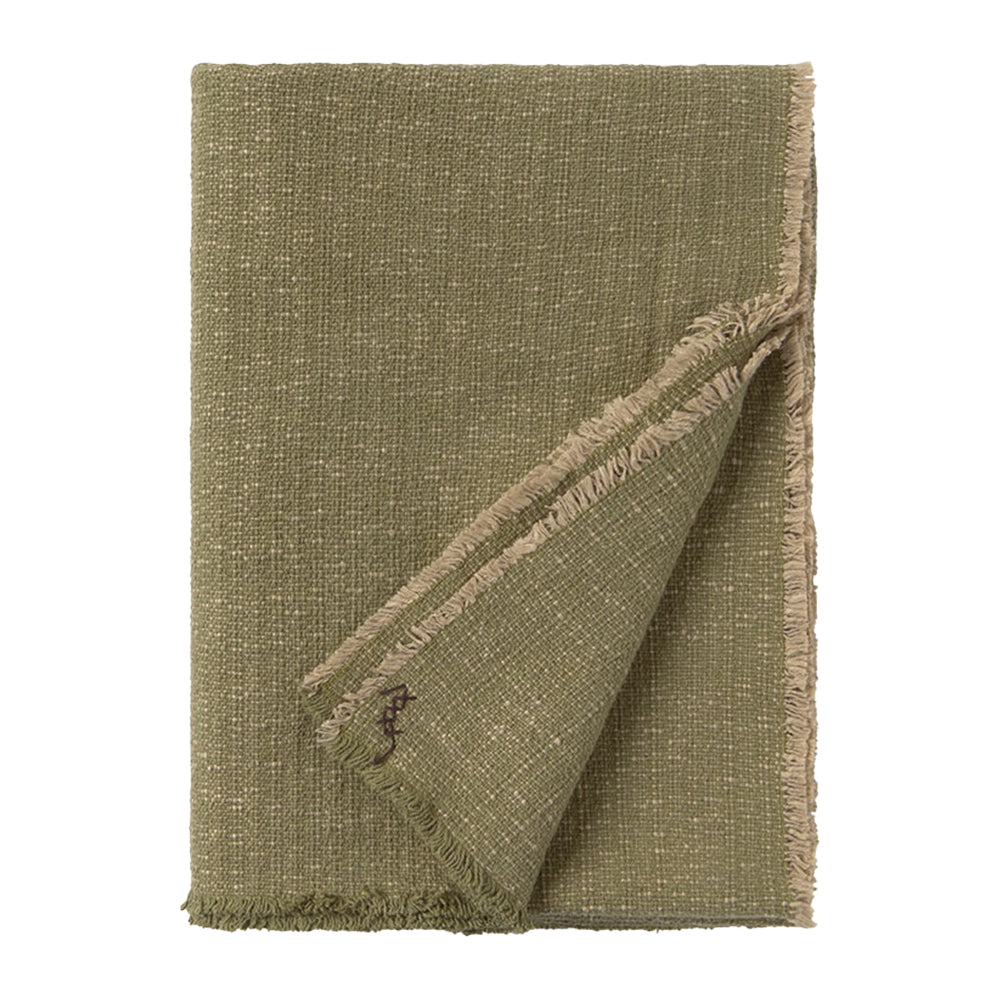 Lorena Canals Handloom Plaid 130 x 180 cm - Kaki