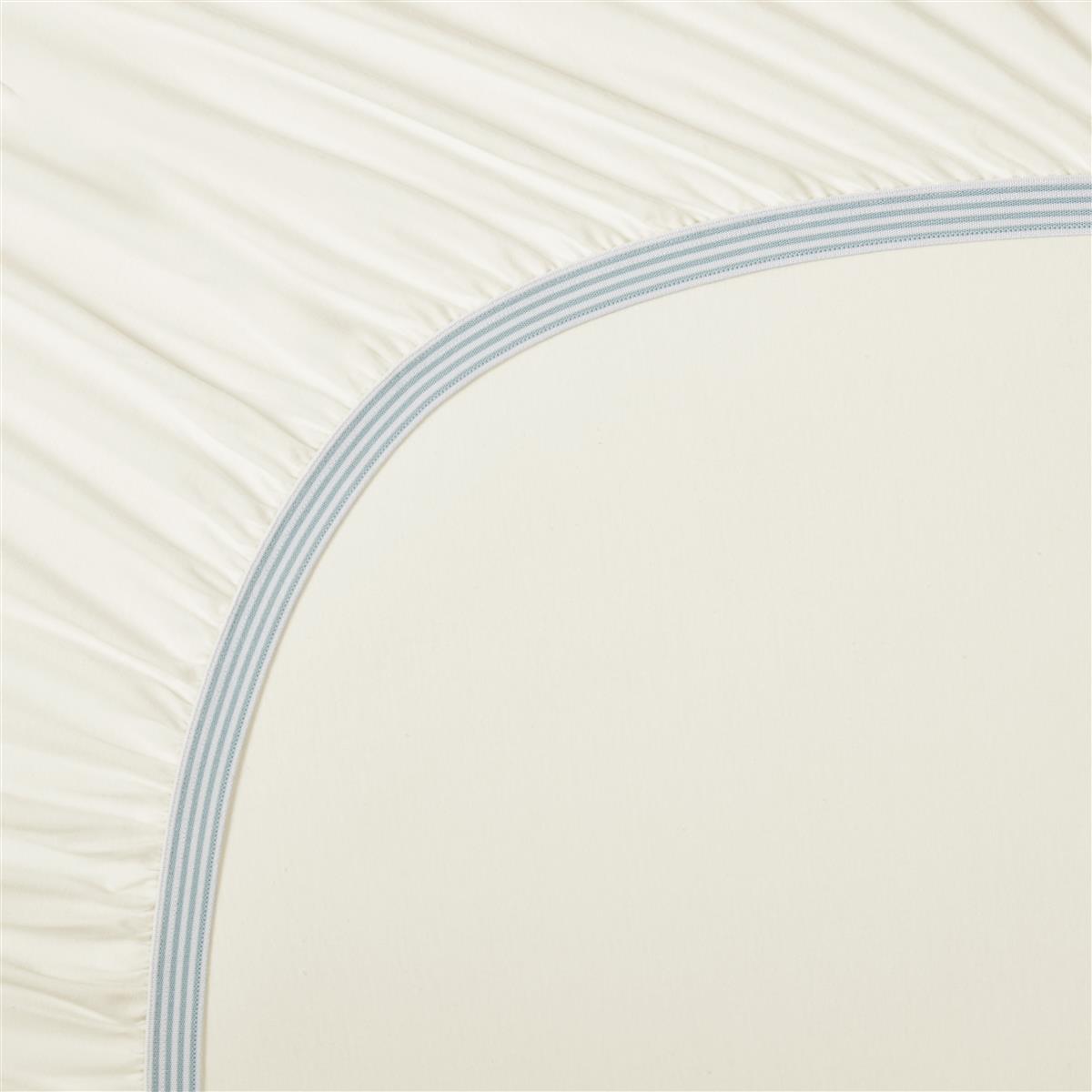 Pip Studio hoeslaken Royal Nights - 90x200 cm - gebroken wit