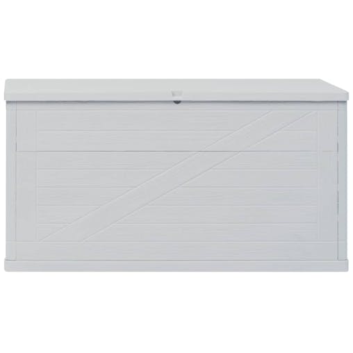 NNEVL Garden Storage Box 420 L Light Grey