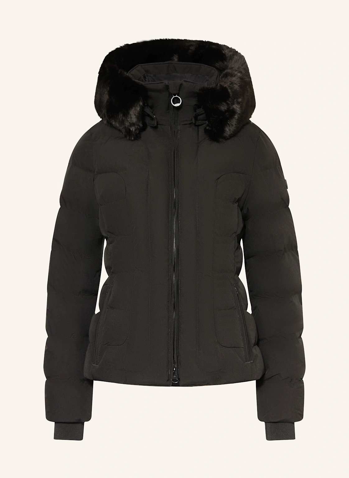 WELLENSTEYN Steppjacke BELVITESSE SHORT mit abnehmbarem Kunstpelz