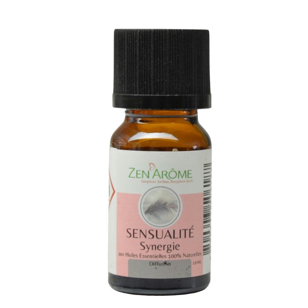 SENSUALITE - Synergie d'Huiles Essentielles Sensualité - flacon en verre - 10 ml