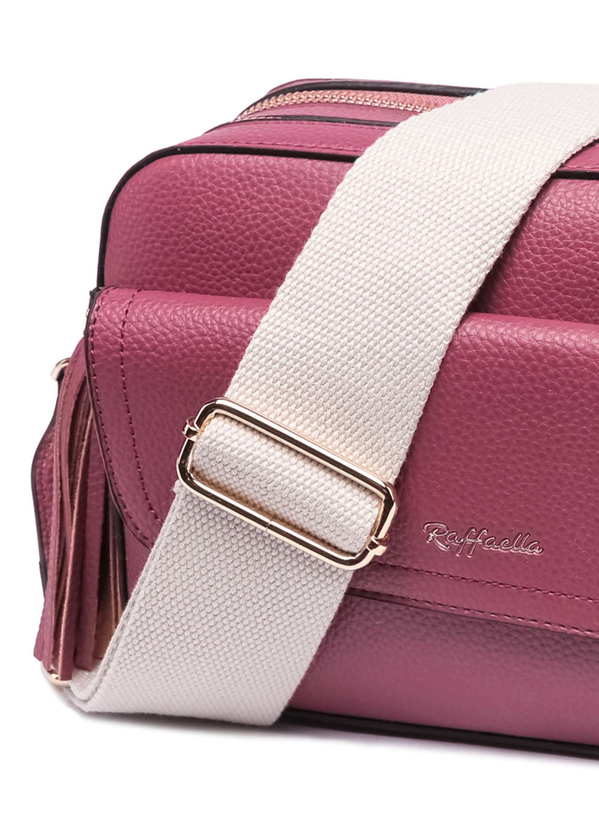 Raffaella Tassel Front Pocket Crossbody Bag