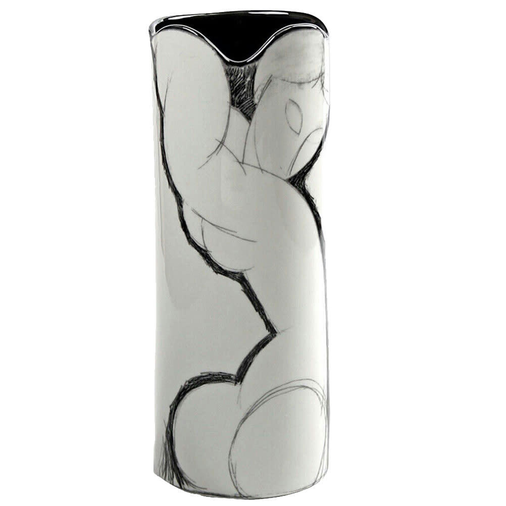 CARYATIDE - Vase en céramique silhouette Modigliani H19cm