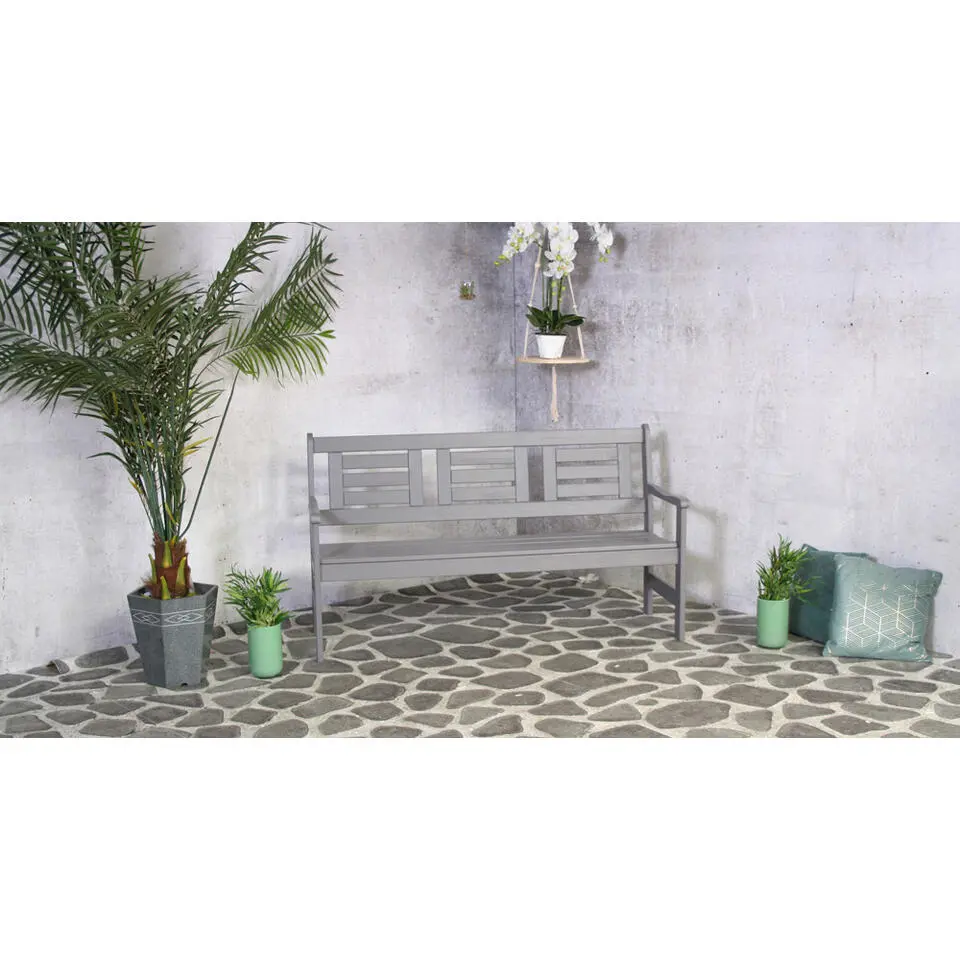SenS-Line Boulogne tuinbank - Grenenhout - Grijs
