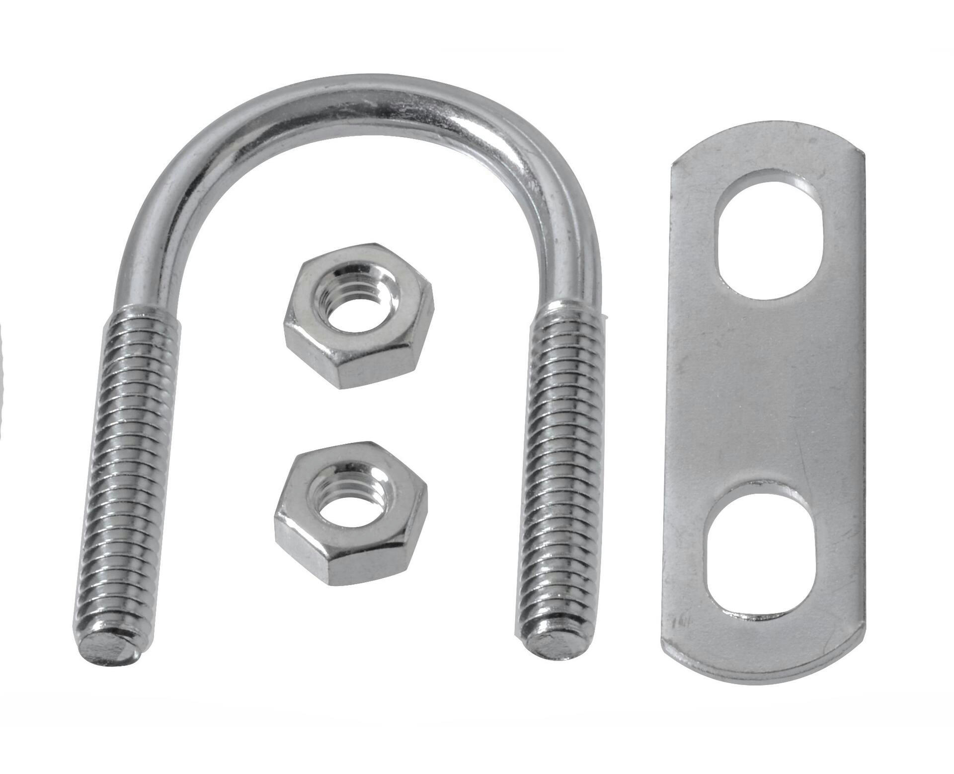 Hillman Zinc-Plated U Bolt with Nuts