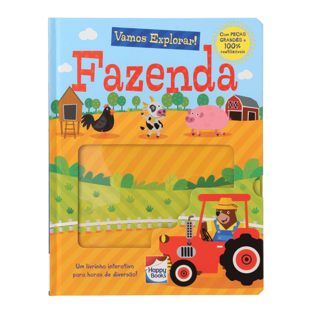 VAMOS EXPLORAR! FAZENDA LIVRO INFANTIL
