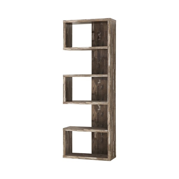 Coaster Furniture Joey Salvaged Cabin 5-tier Bookcase