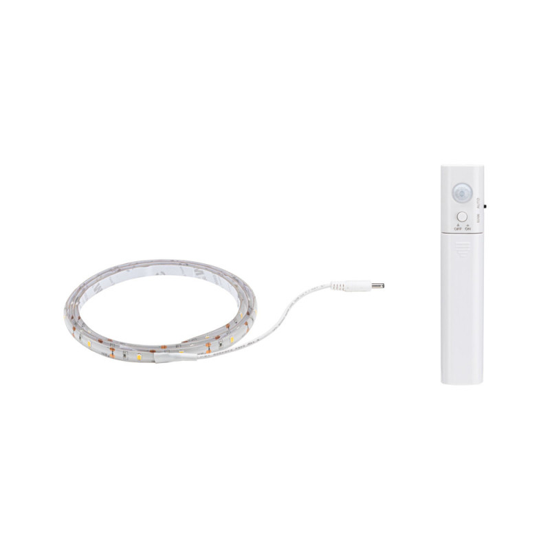 Ruban LED blanc chaud sur piles 180 lm 1 m 2 W PAULMANN