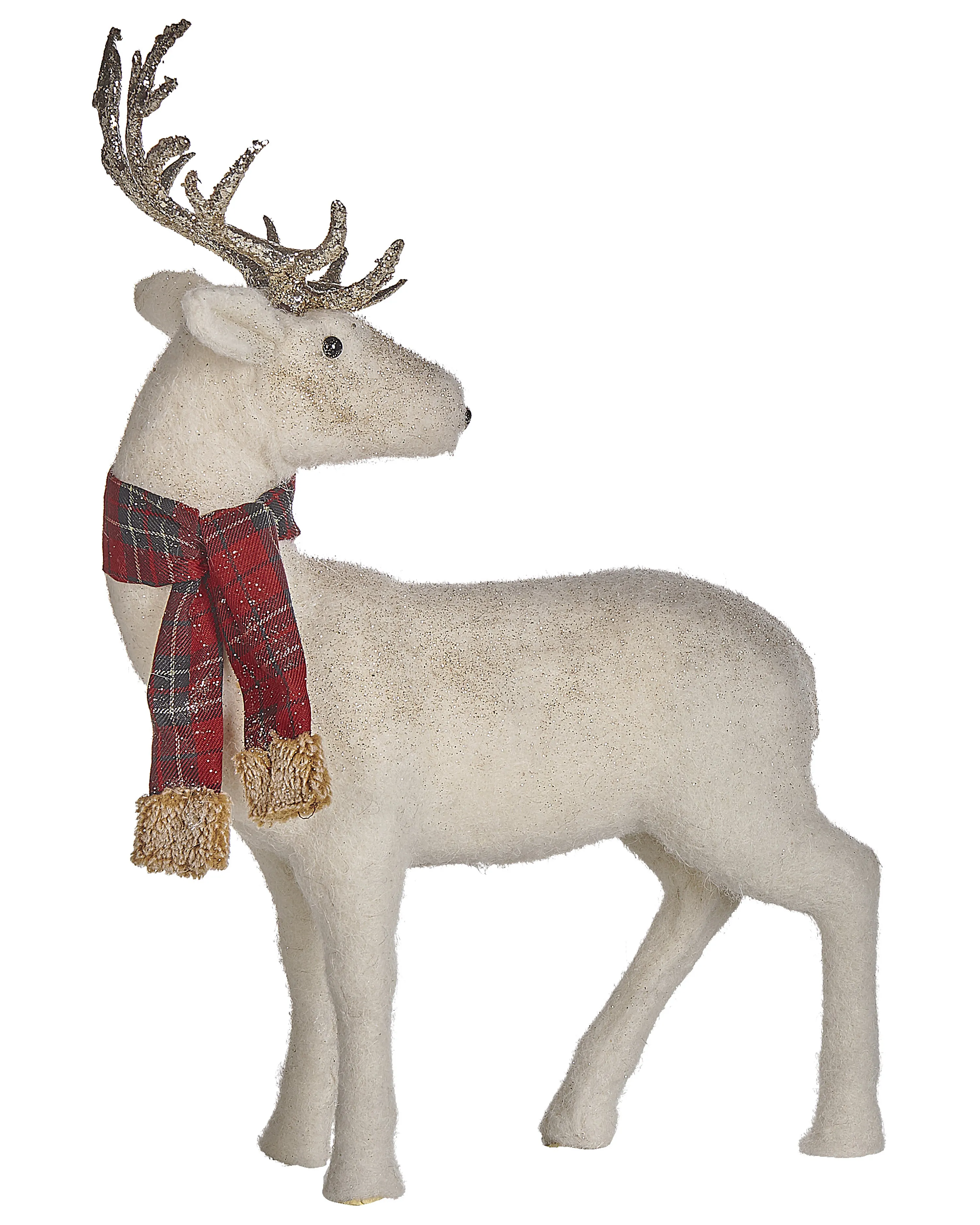 Figurine MUSTOLA Reindeer 48 cm White