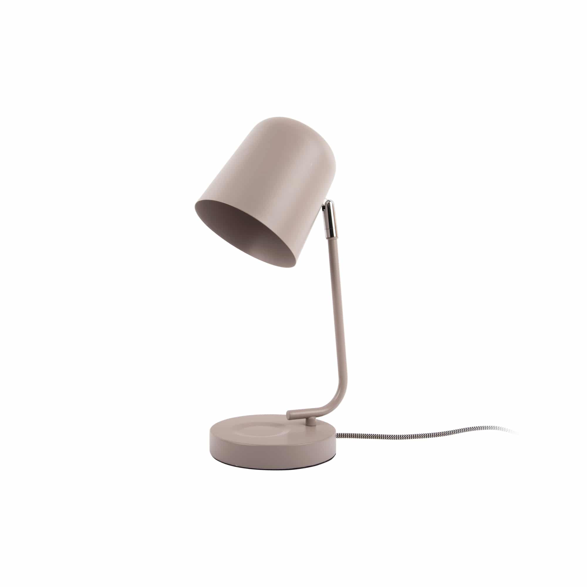 Leitmotiv tafellamp Encantar - grijs - Ø15cm