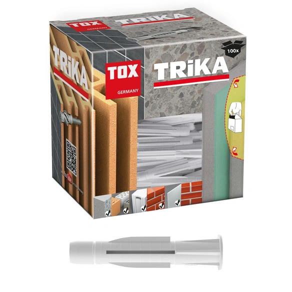 »TRIKA«, Polyethylen (PE), 100 Stück, ØxL: 6 x 36 mm