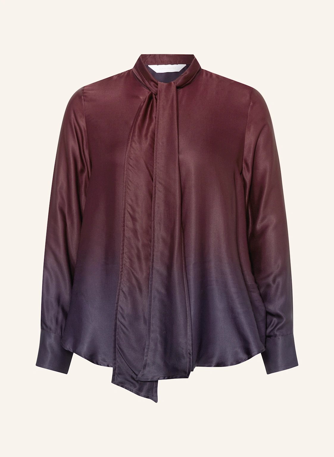 ROBERT FRIEDMAN Schluppenbluse MIYA aus Satin