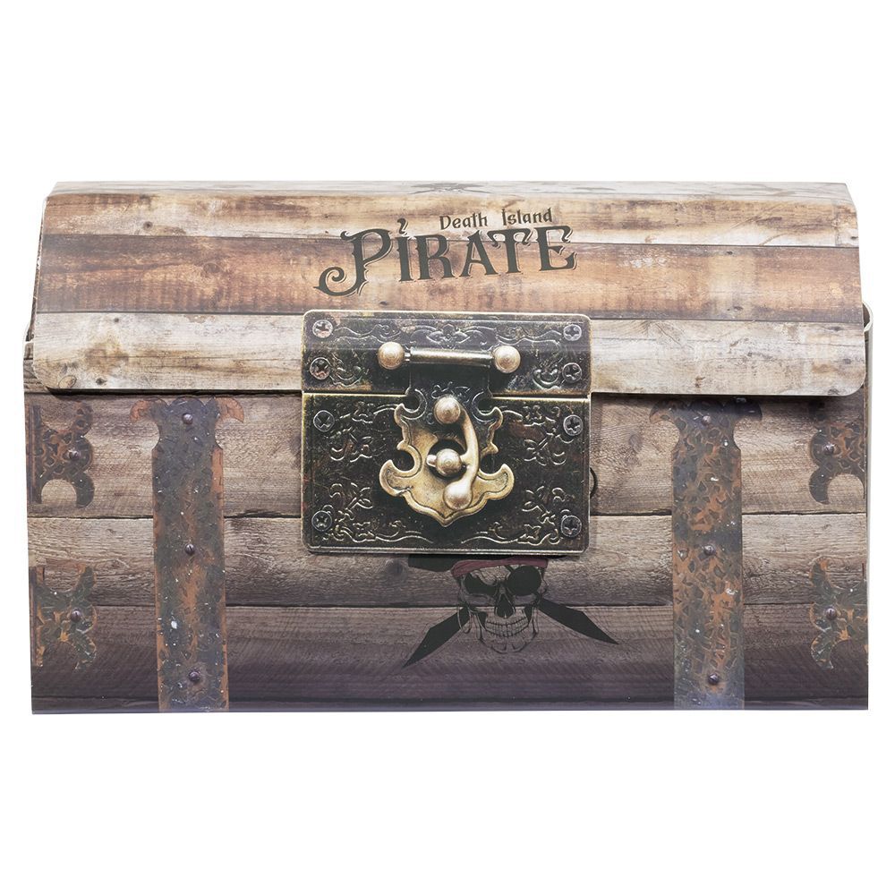 Box coffre décoration Pirate party box 39 pièces
