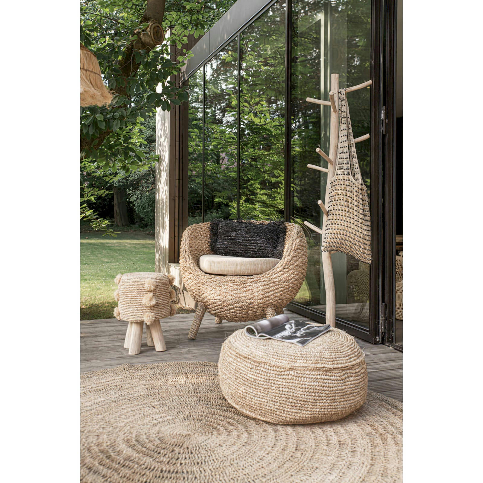 BALI BAZAR - Porte-manteaux Bois Bois clair