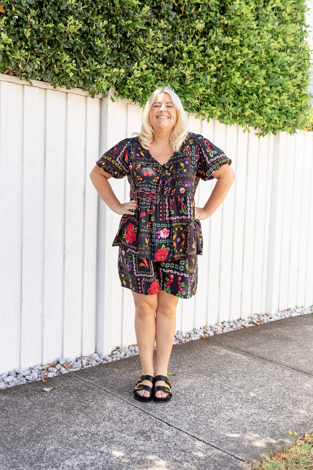 Birdie Top in Sweet Bee