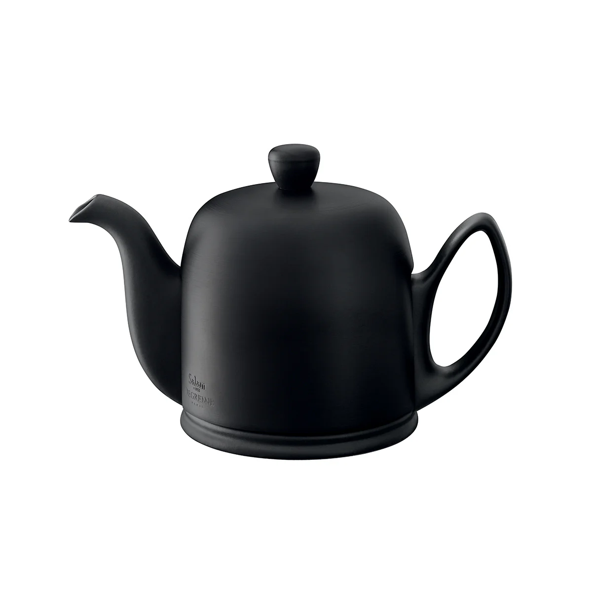 SALAM MINERALE Théière cloche noire - corps noir
