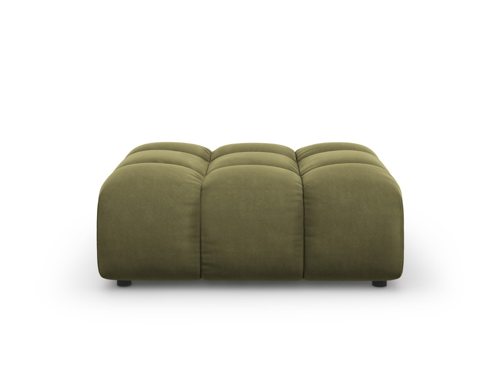 Cosmopolitan Design Poef Sky flueel, lichtgroen - 80x102x43cm