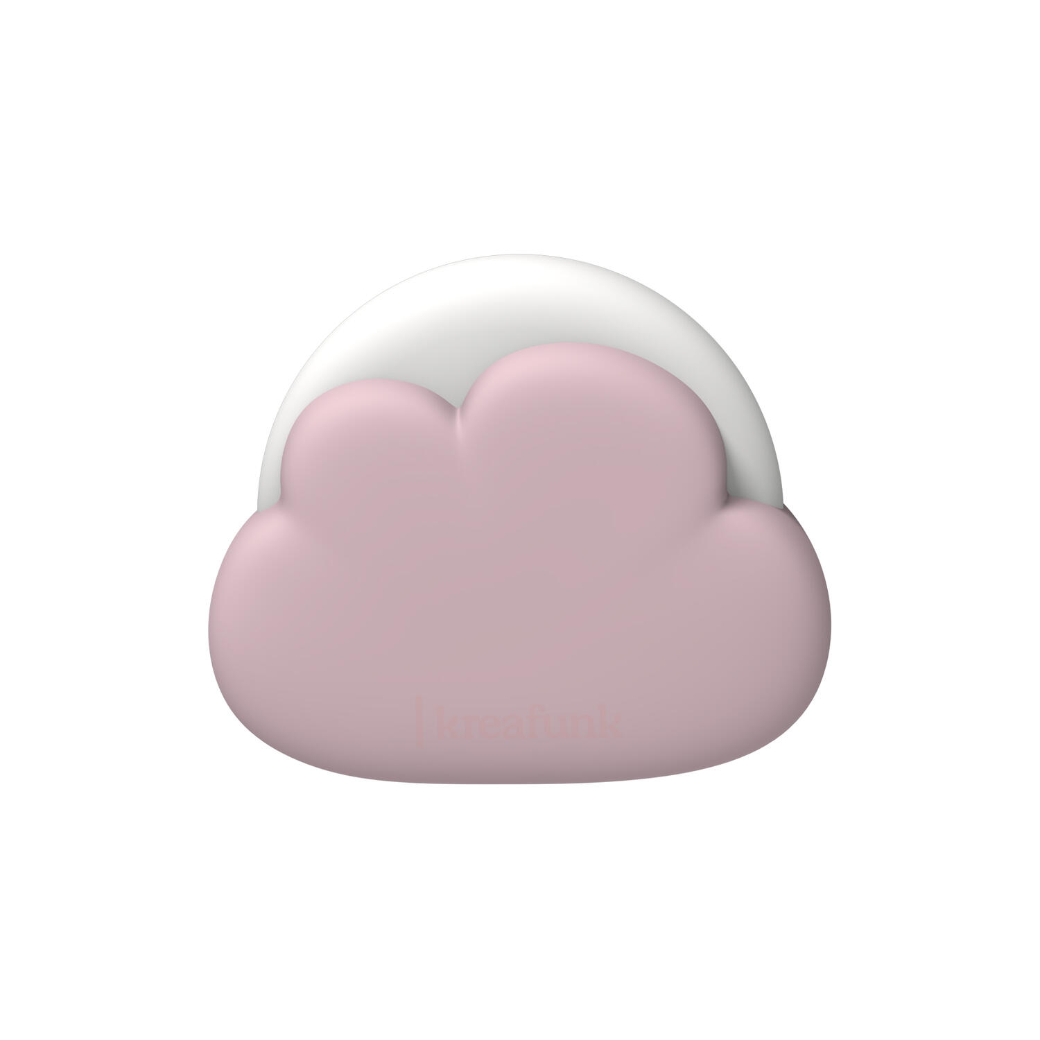 Cloudy natlampe, dusty rose