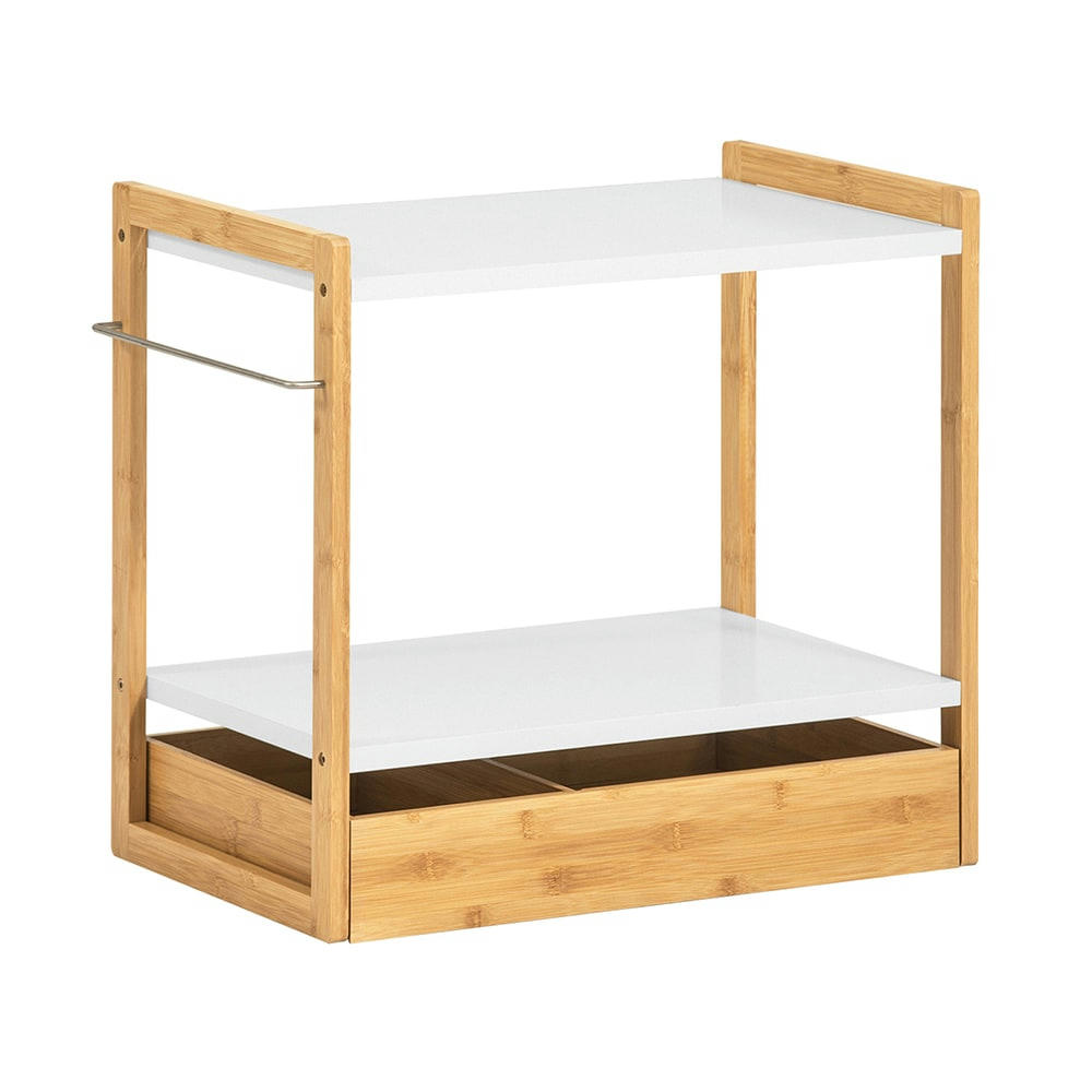 - Étagère Micro Ondes en bambou