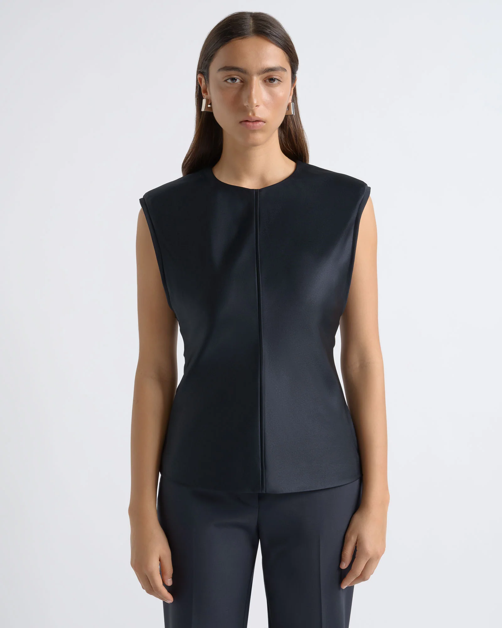 Satin Bias Top