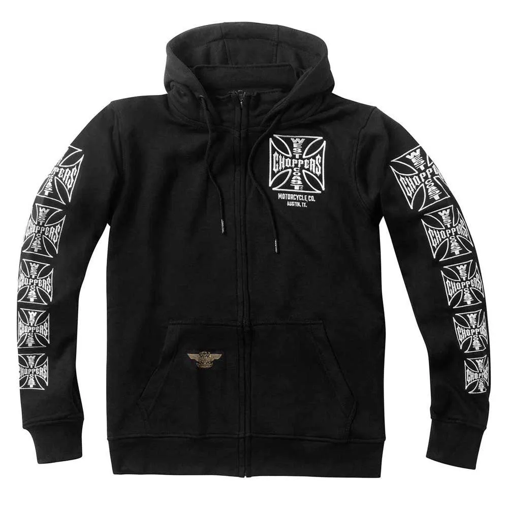 West Coast Choppers Dominator full zip sweatshirt