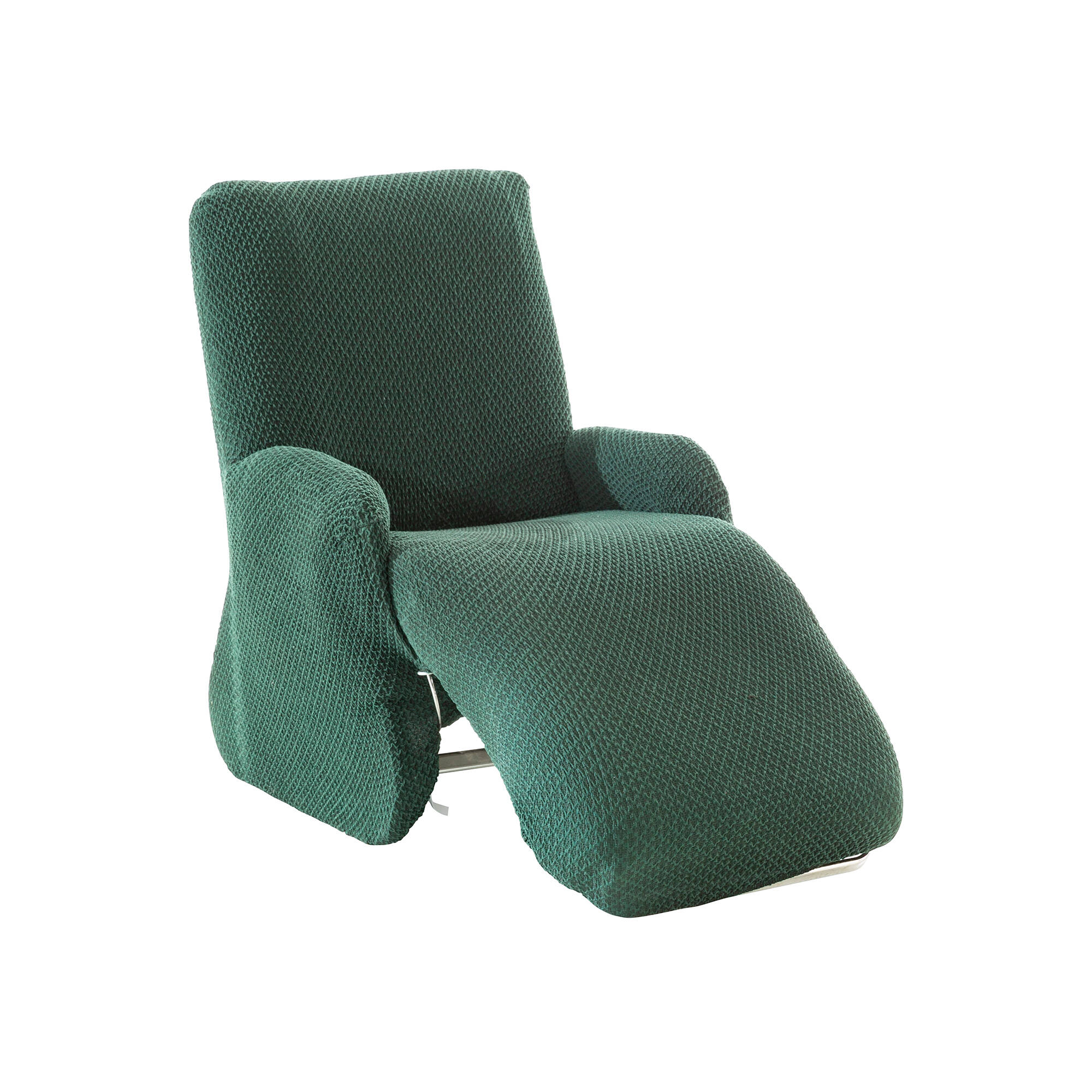 Housse texturée bi-extensible spéciale fauteuil relax