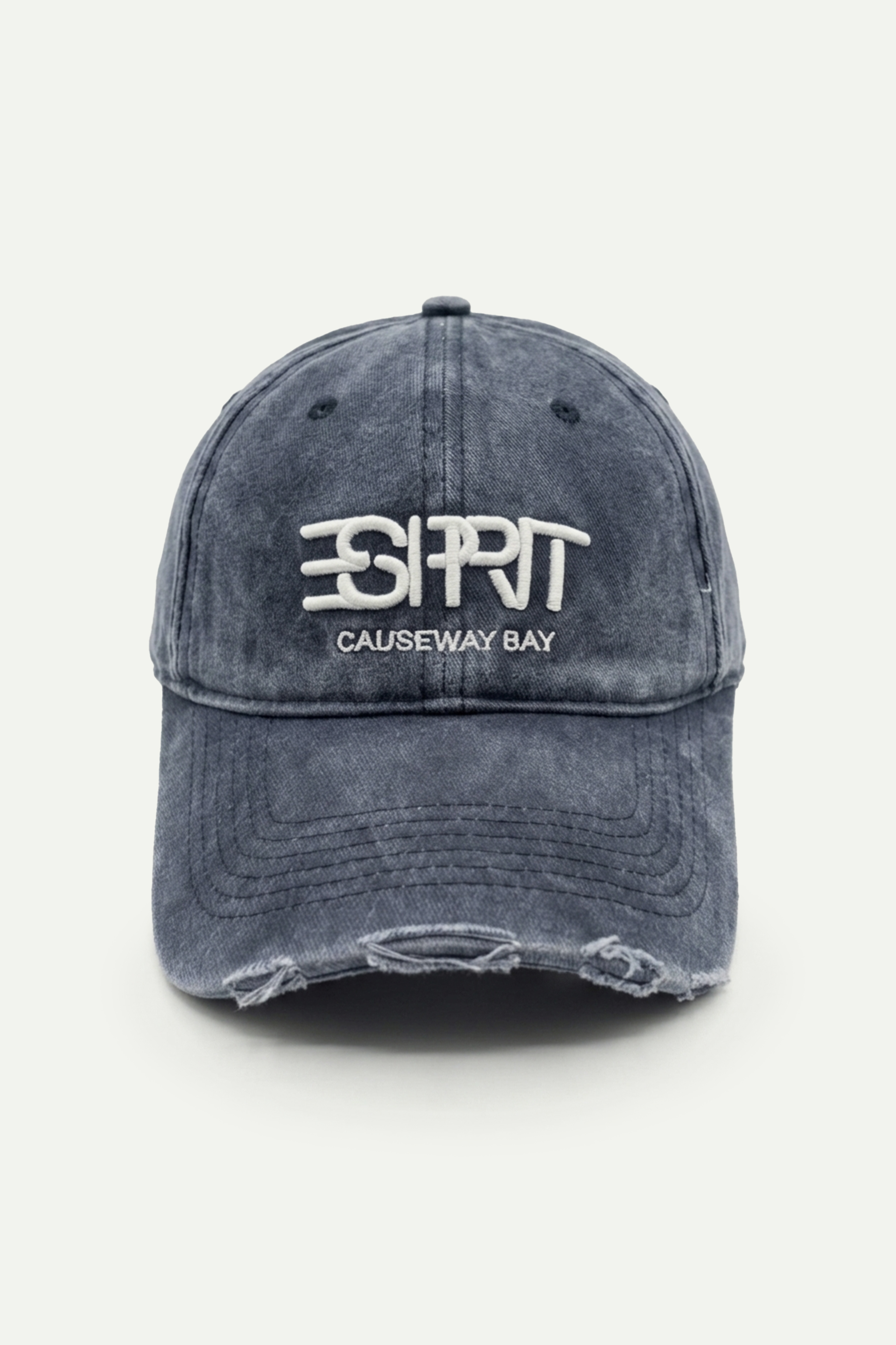 ESPRIT CAUSEWAY BAY Washed Distressed Baseball Cap