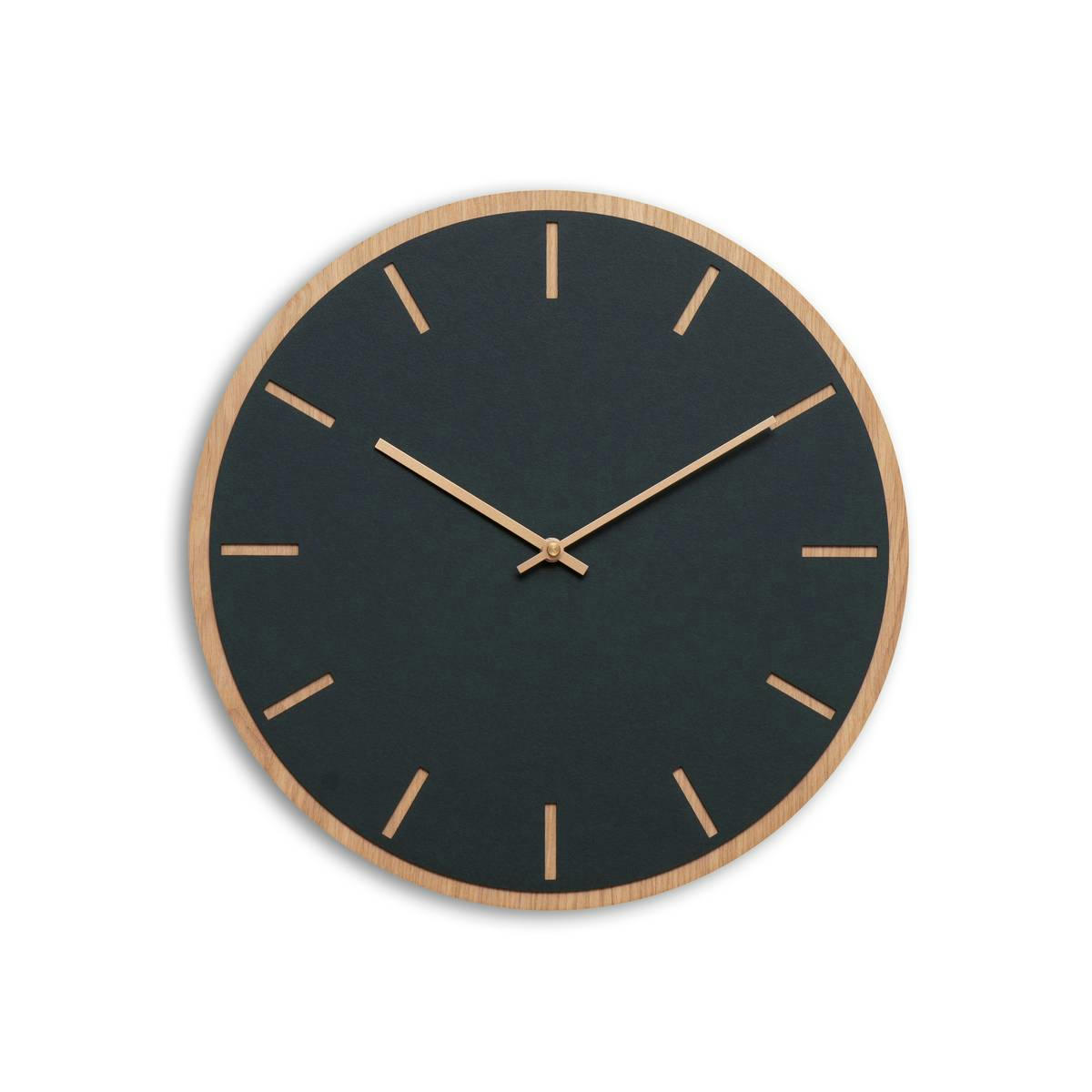 - Horloge murale en linoléum gris D38cm