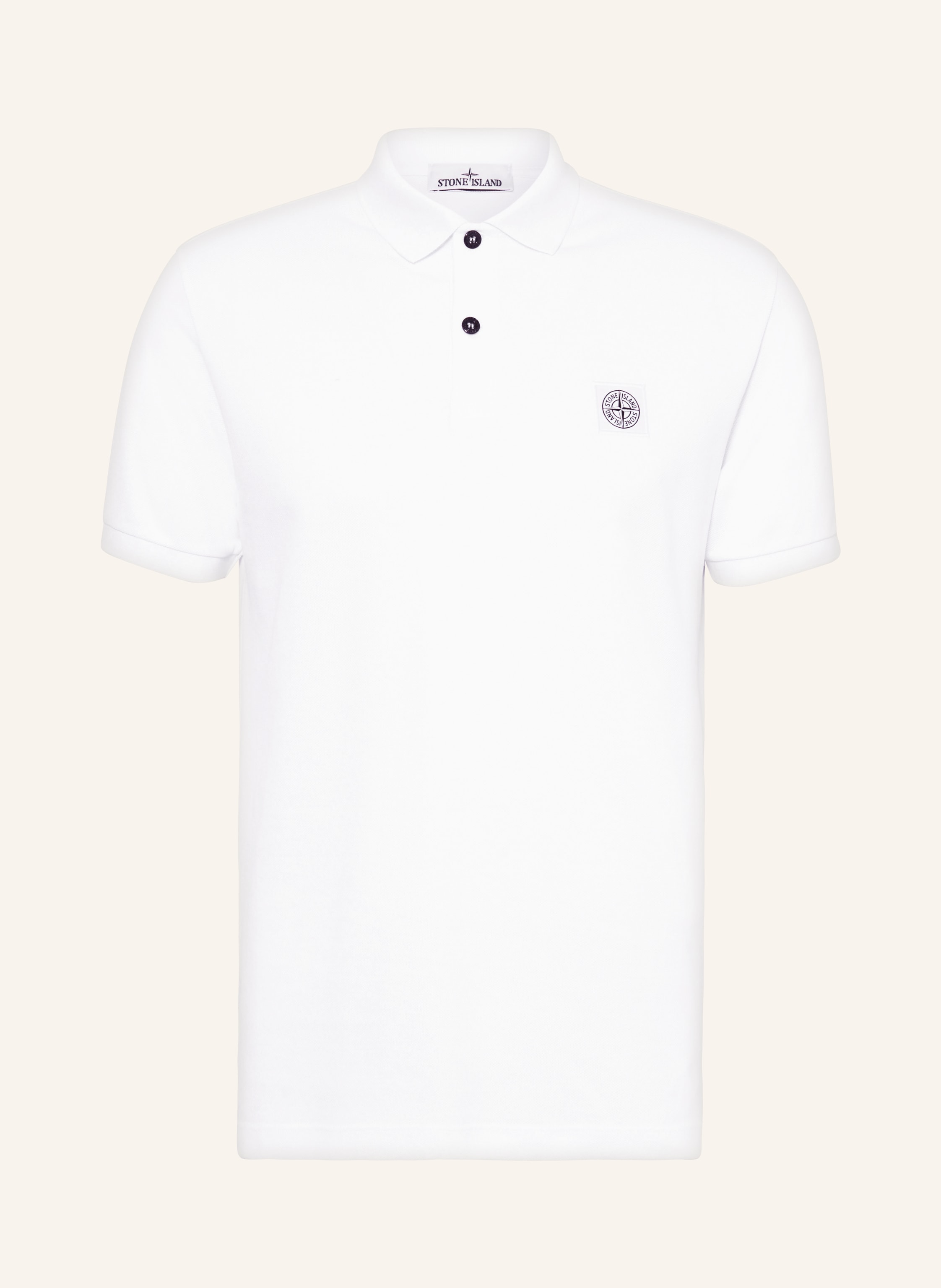STONE ISLAND Piqué-Poloshirt Regular Fit